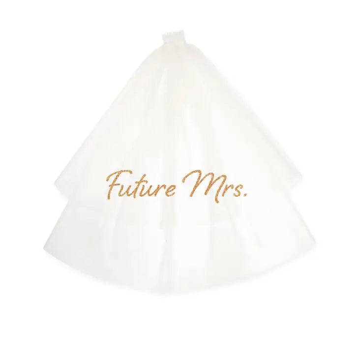 Future Mrs. Bachelorette Party Bridal Veil
