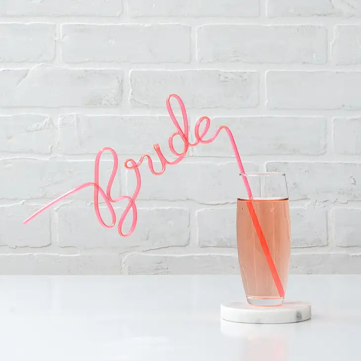 Bride Bachelorette Party Straw