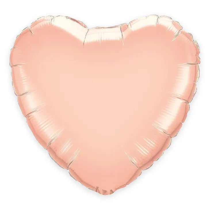 36" Rose Gold Heart Helium Party Balloon
