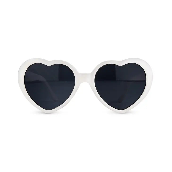 White Hearts Bachelorette Party Sunglasses