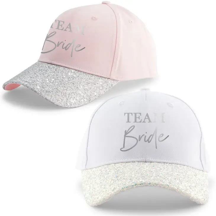 Team Bride Glitter Bachelorette Party Hat