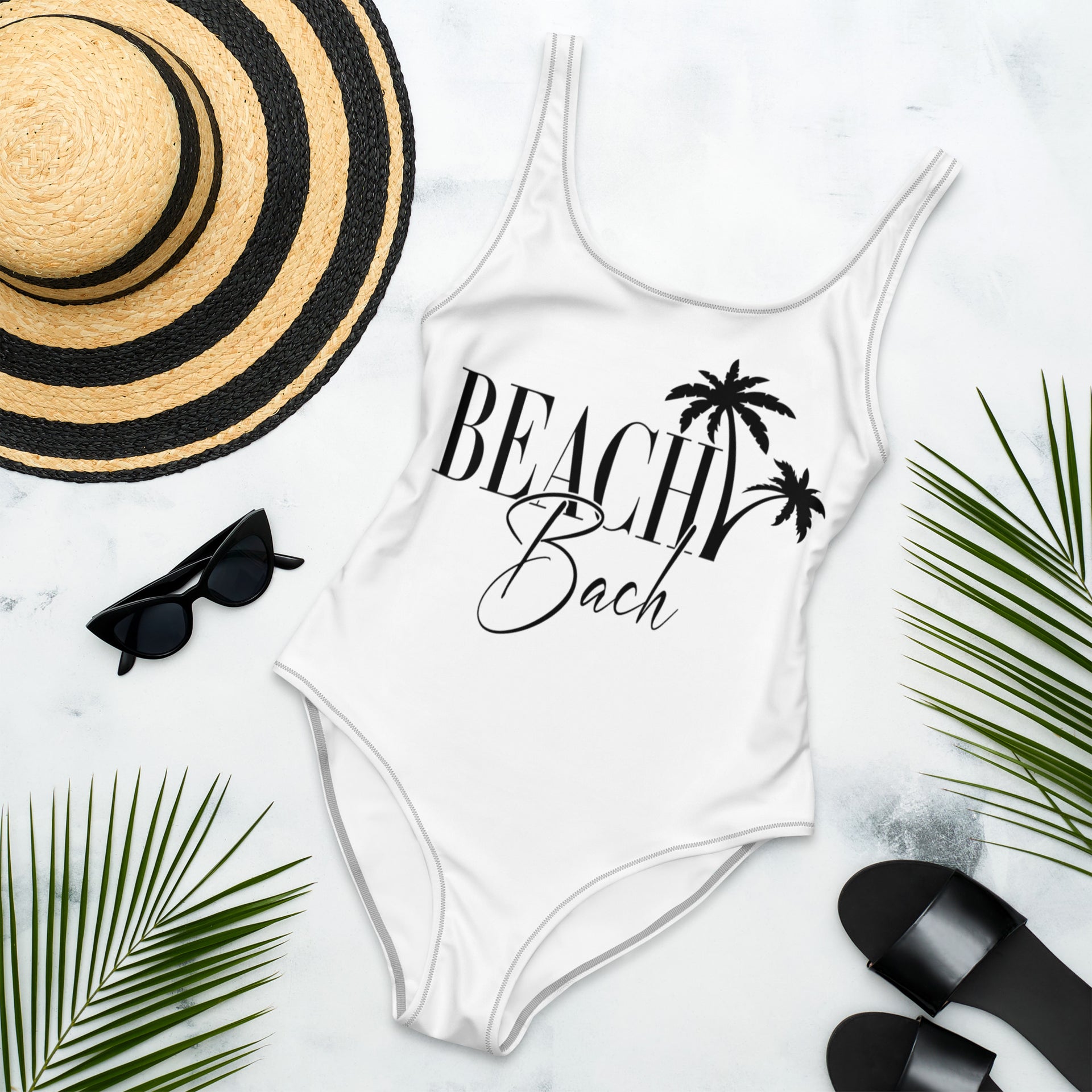 Beach Bach One-Piece Swimsuit
