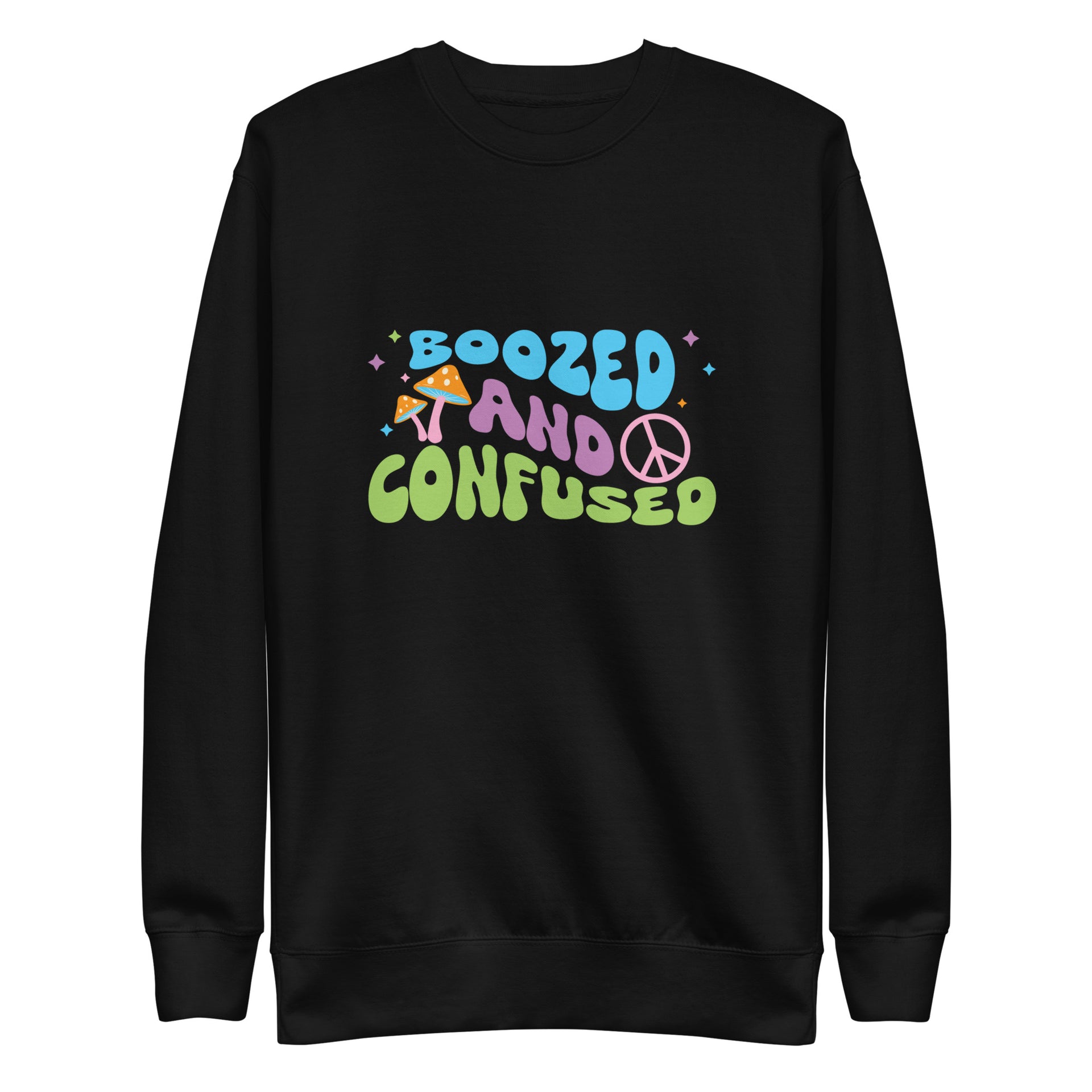 Boozed And Confused Crewneck Sweatshirt