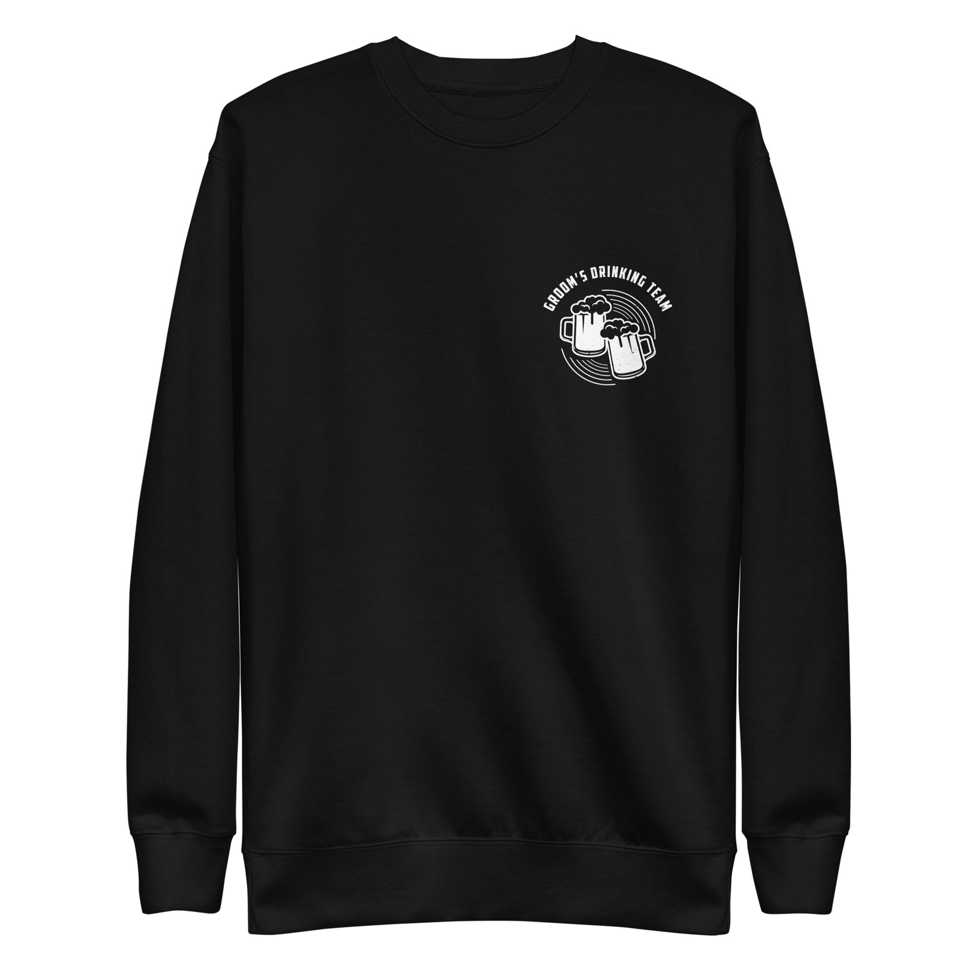 Groom's Drinking Team Crewneck Sweatshirt