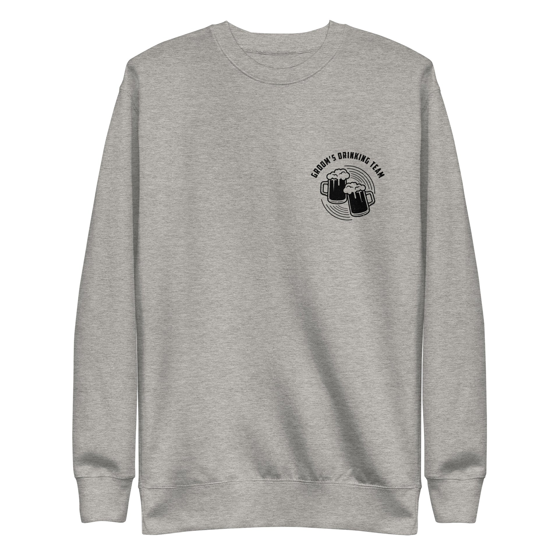 Groom's Drinking Team Crewneck Sweatshirt