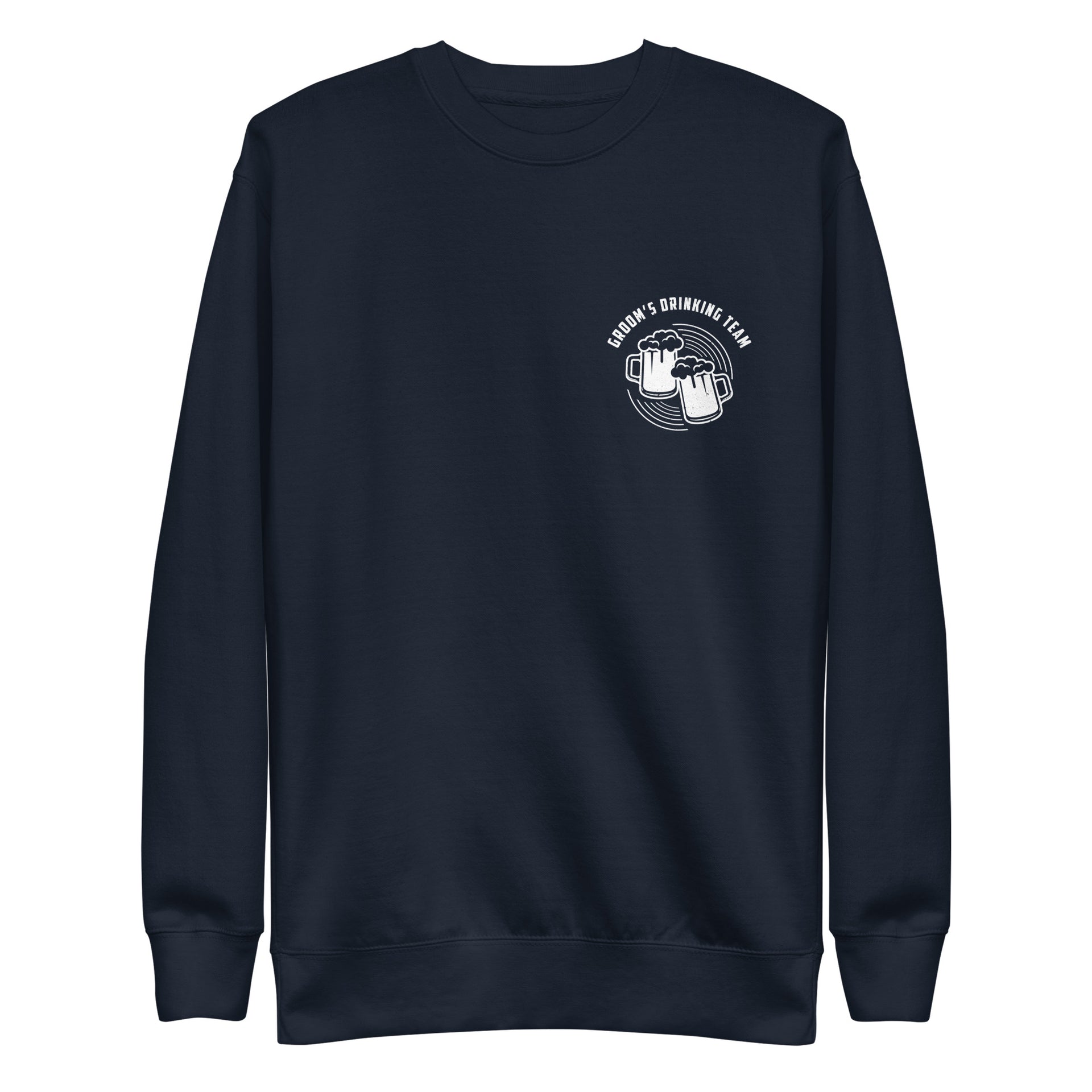 Groom's Drinking Team Crewneck Sweatshirt